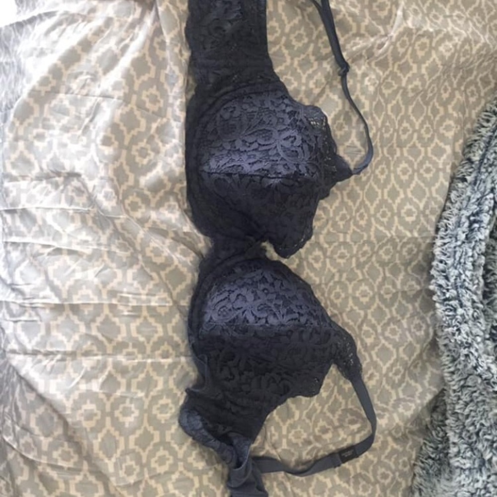 Blue Victoria’s Secret bra
